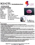 Load image into Gallery viewer, 5.06 Ratti Natural Neo Burma Ruby with Govt. Lab Certificate-(5661)