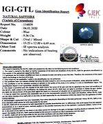 Load image into Gallery viewer, 10.40 Ratti Natural Blue Sapphire With Govt Lab Certified-(1221)