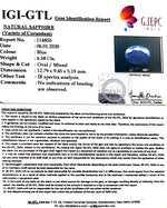 Load image into Gallery viewer, 10.68 Ratti Natural Blue Sapphire With Govt Lab Certified-(1221)