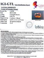 Load image into Gallery viewer, 9.29 Ratti Natural Hessonite with Govt. Lab Certificate-(1221)