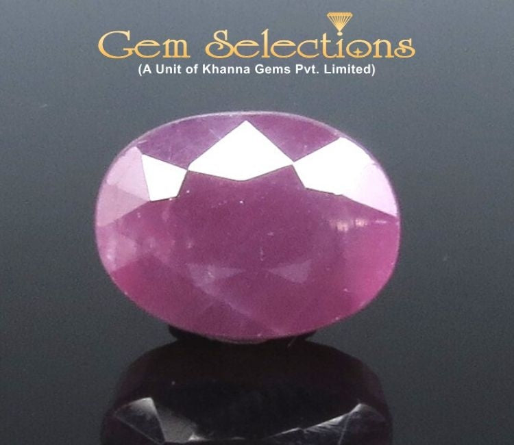 6.31 Ratti Natural Neo Burma Ruby with Govt. Lab Certificate-(2331)