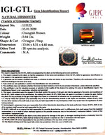 Load image into Gallery viewer, 6.27 Ratti Natural Hessonite with Govt. Lab Certificate-(1221)