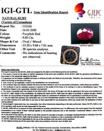 Load image into Gallery viewer, 10.06 Ratti Natural Neo Burma Ruby with Govt. Lab Certificate-(4551)