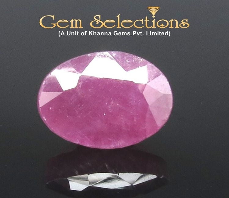 8.48 Ratti Natural Neo Burma Ruby with Govt. Lab Certificate-(2331)