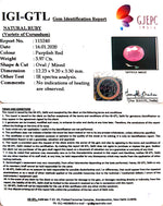Load image into Gallery viewer, 4.41 Ratti Natural Neo Burma Ruby with Govt. Lab Certificate-(5661)