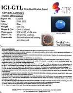 Load image into Gallery viewer, 4.56 Ratti Natural Blue Sapphire With Govt Lab Certified-(4551)