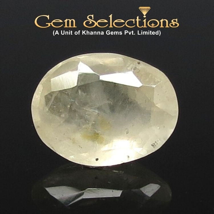 2.34 Ratti Natural Yellow Sapphire with Govt Lab Certificate-(8991)