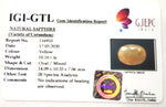 Load image into Gallery viewer, 11.27 Ratti Natural Ceylonese Yellow Sapphire with Govt Lab Certificate-(4551)