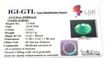 Load image into Gallery viewer, 10.32/CT Natural Panna Stone with Govt. Lab Certified (3441)