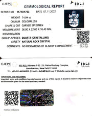 74.94/CT Spathik Shree Ganesh with Govt. Lab Certificate