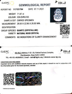 Load image into Gallery viewer, 71.87/CT Spathik Shree Ganesh with Govt. Lab Certificate