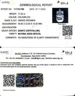 Load image into Gallery viewer, 77.05/CT Spathik Shree Ganesh with Govt. Lab Certificate