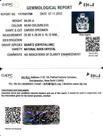 Load image into Gallery viewer, 89.06/CT Spathik Shree Ganesh with Govt. Lab Certificate