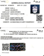 Load image into Gallery viewer, 93.95/CT Spathik Shree Ganesh with Govt. Lab Certificate