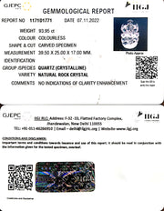 93.95/CT Spathik Shree Ganesh with Govt. Lab Certificate