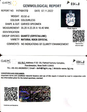 83.5/CT Spathik Shree Ganesh with Govt. Lab Certificate