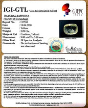 2.31 Ratti Natural Ceylonese Pukhraj Stone with Govt Lab Certificate-(YELSA9S)