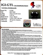 Load image into Gallery viewer, 5.82 Ratti Natural Tourmaline With Govt. Lab Certificate-(1221)