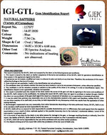 Load image into Gallery viewer, 8.37 Ratti Natural Neelam with Govt Lab Certificate-(2331)