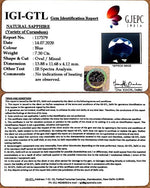 Load image into Gallery viewer, 8.10 Ratti Natural Neelam with Govt Lab Certificate-(2331)
