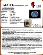 Load image into Gallery viewer, 3.91/CT Natural Neelam with Govt Lab Certificate (4551)