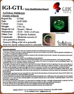 Load image into Gallery viewer, 4.35 Ratti Natural Emerald Stone With Govt. Lab Certified (8991)