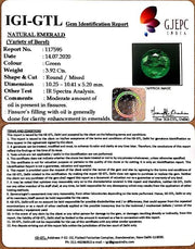 4.35 Ratti Natural Emerald Stone With Govt. Lab Certified (8991)