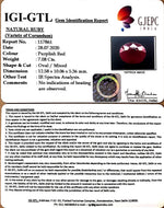 Load image into Gallery viewer, 7.85 Ratti Natural Ruby with Govt Lab Certificate-(5661)