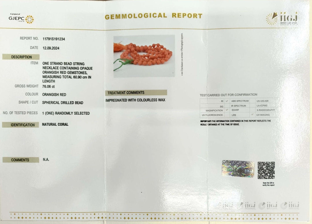 76.06/CT Natural Italian Coral Mala-1150