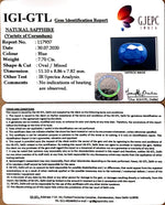 Load image into Gallery viewer, 8.55 Ratti Natural Neelam with Govt Lab Certificate-(2331)