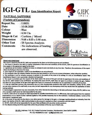 5.06 Ratti Natural Neelam with Govt Lab Certificate-(6771)