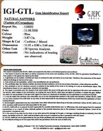 Load image into Gallery viewer, 4.29 Ratti Natural Neelam with Govt Lab Certificate-(6771)