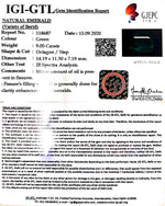 Load image into Gallery viewer, 9.05/CT Natural Panna Stone with Govt. Lab Certificate (89910)