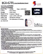 Load image into Gallery viewer, 6.03 Ratti Natural yellow sapphire with Govt Lab Certificate-(16650)