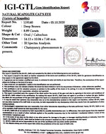 Load image into Gallery viewer, 9.86 Ratti Natural Scapolite Cat's Eye with Govt. Lab Certified-(1221)
