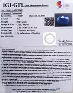 Load image into Gallery viewer, 9.14 Ratti Natural Blue Sapphire with Govt Lab Certificate