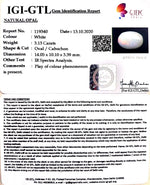 Load image into Gallery viewer, 3.47 Ratti Natural fire Opal with Govt. Lab Certificate-(1221)