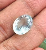 Load image into Gallery viewer, 4.89/CT Natural Aquamarine with Govt Lab Certificate-5661