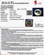 Load image into Gallery viewer, 3.36 Ratti yellow sapphire with Govt Lab Certificate-(6771)