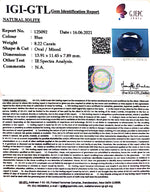 Load image into Gallery viewer, 9.12 Ratti Natural Iolite With Govt. Lab Certificate-(610)
