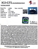 Load image into Gallery viewer, 8.61 Ratti Natural Iolite With Govt. Lab Certificate-(610)