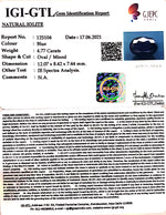 Load image into Gallery viewer, 5.29 Ratti Natural Iolite With Govt. Lab Certificate-(610)
