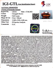 9.40/CT Natural Govt. Lab Certified Ceylonese Gomed-(1221)