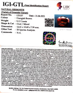 Load image into Gallery viewer, 10.12 Ratti Natural Govt. Lab Certified Ceylonese Gomed-(1221)