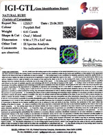 Load image into Gallery viewer, 5.11 Ratti Natural New Burma Ruby with Govt. Lab Certificate-(4551)