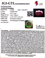 Load image into Gallery viewer, 7.29 Ratti Natural New Burma Ruby with Govt. Lab Certificate-(4551)