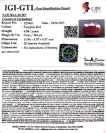 Load image into Gallery viewer, 5.52 Ratti Natural Neo Burma Ruby with Govt. Lab Certificate-(5661)