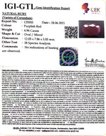 Load image into Gallery viewer, 5.50 Ratti Natural New Burma Ruby with Govt. Lab Certificate-(4551)