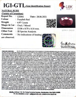 Load image into Gallery viewer, 5.51 Ratti Natural Neo Burma Ruby with Govt. Lab Certificate-(5661)