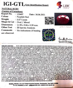 Load image into Gallery viewer, 6.18 Ratti Natural Neo Burma Ruby with Govt. Lab Certificate-(3441)